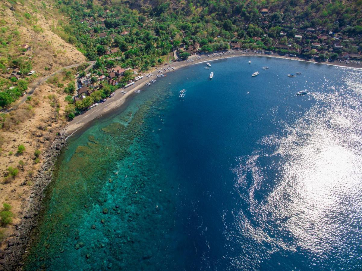 Jemeluk Beach Bungalows Amed Dış mekan fotoğraf
