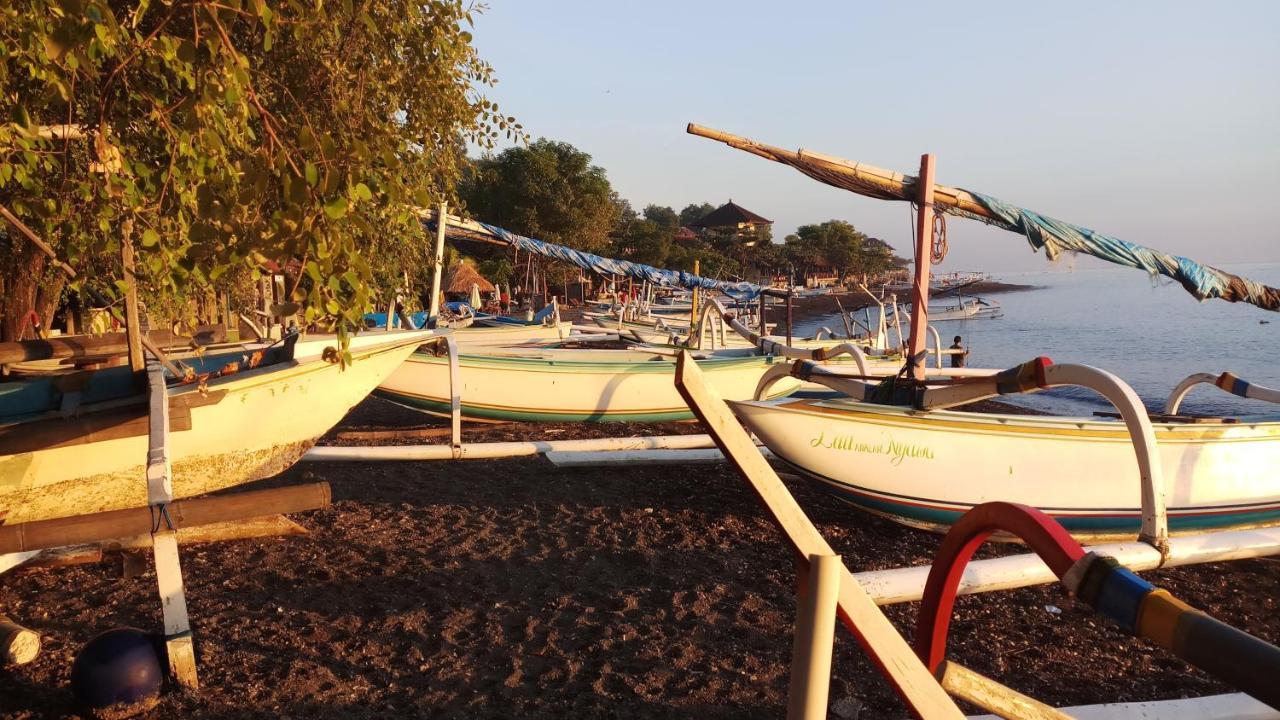 Jemeluk Beach Bungalows Amed Dış mekan fotoğraf