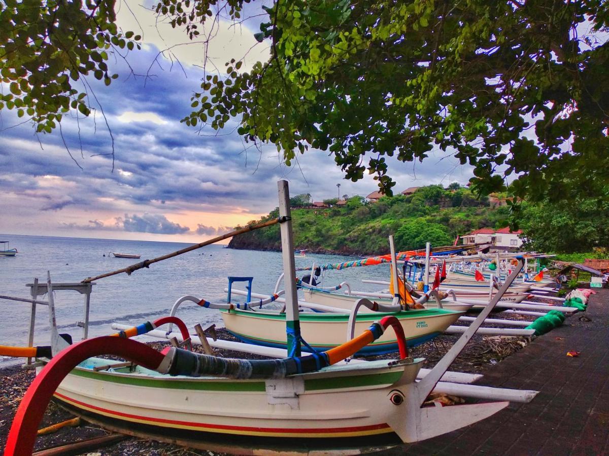 Jemeluk Beach Bungalows Amed Dış mekan fotoğraf